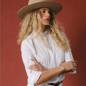 GIGI PIP Tan Authentic Australian Wool Hat